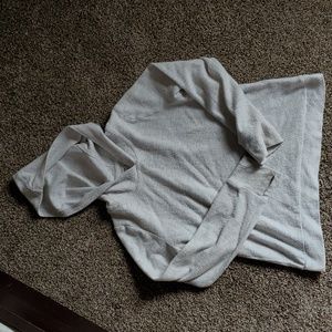 Gray hoodie